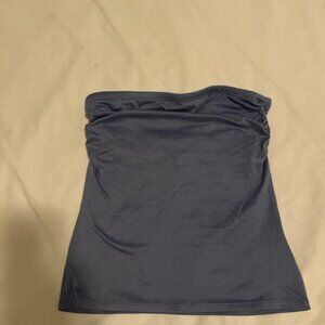 Blue tube top